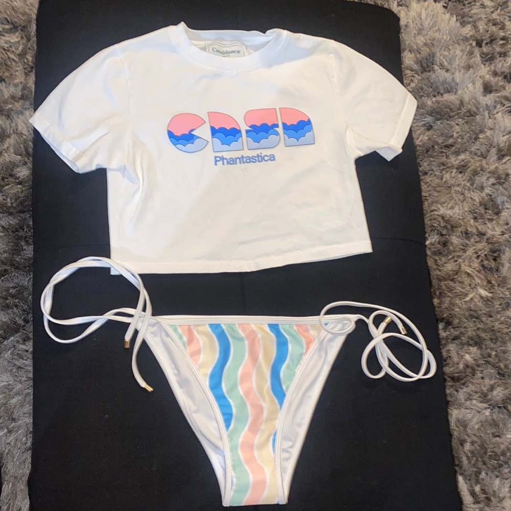 Casablanca swim outfit